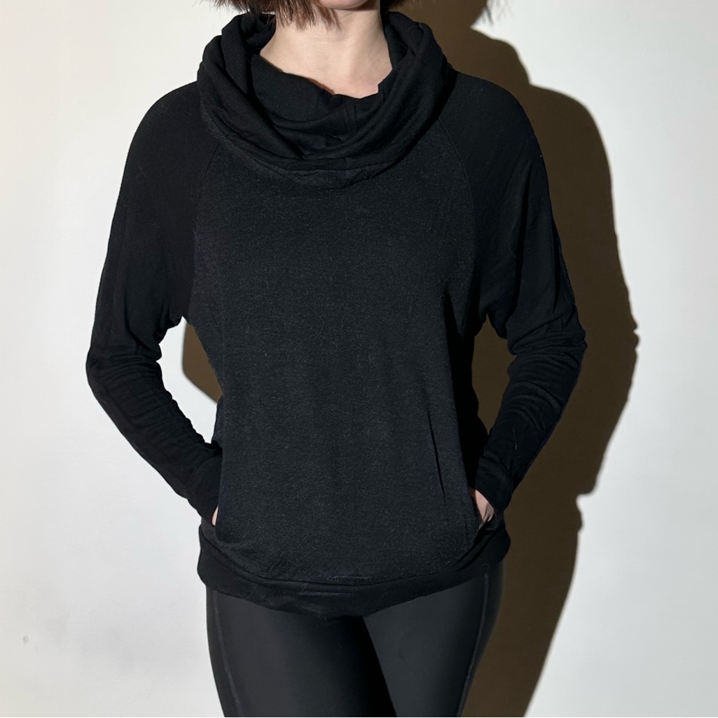 Black Athletic Pullover.